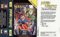 Magic Carpet ZX Spectrum US box art